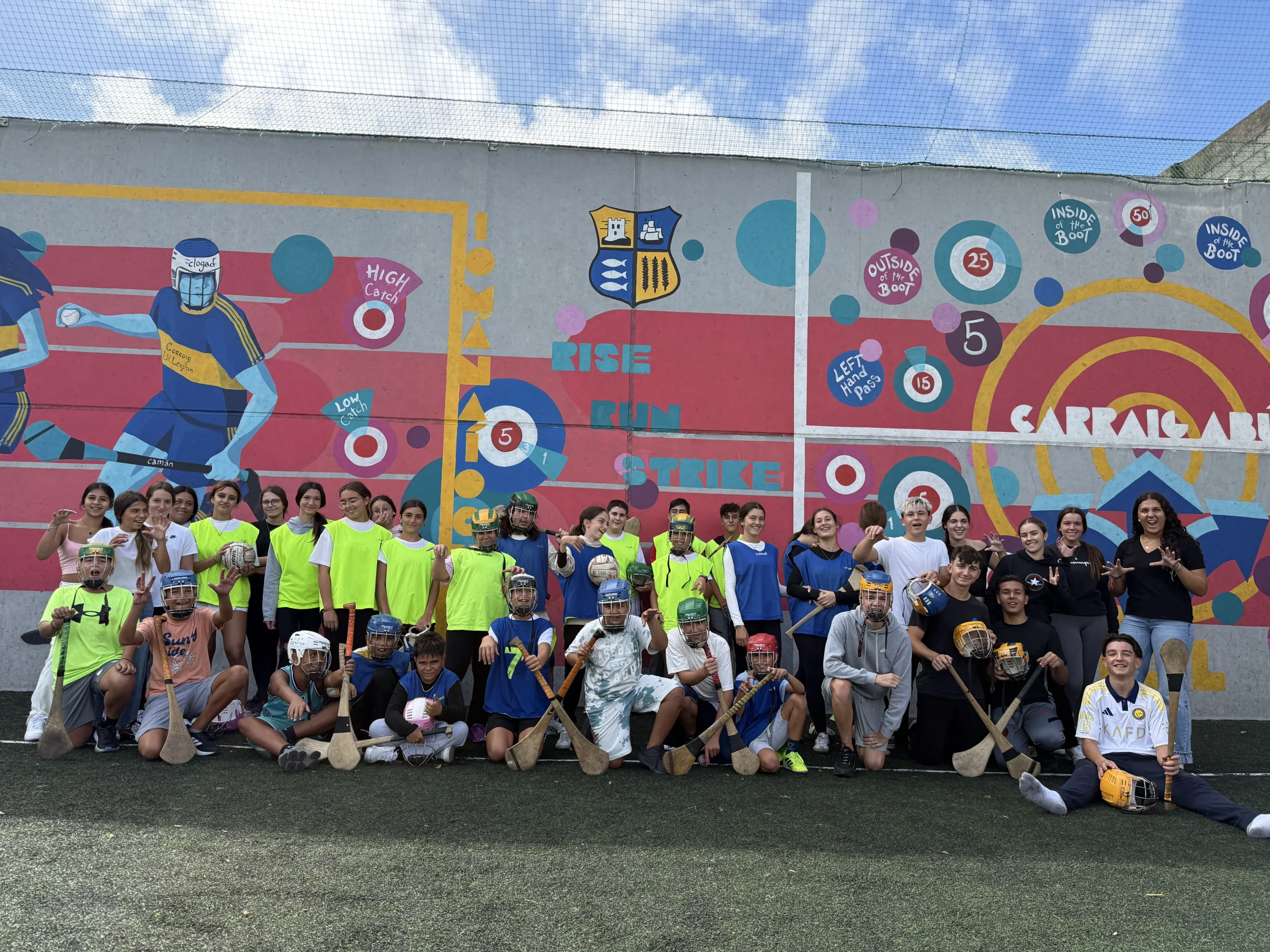 Experiencia de aprendizaje de inglés en el extranjero con alumnos de la academia